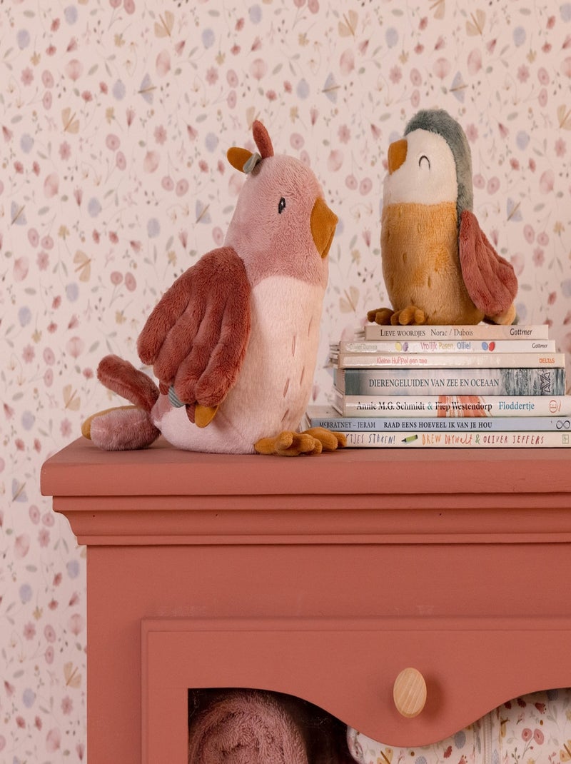 Peluche Oiseau Flowers Butterflies Rose - Kiabi