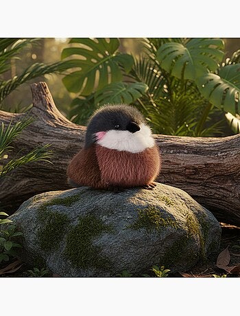 Peluche oiseau les cui-cui paradis 15 cm