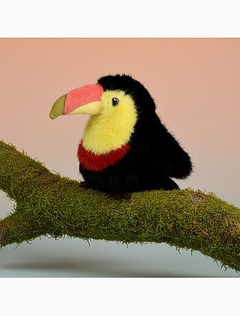 Peluche oiseau les cui-cui paradis 15 cm