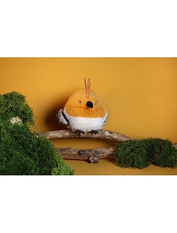 Peluche oiseau les cui-cui paradis 15 cm