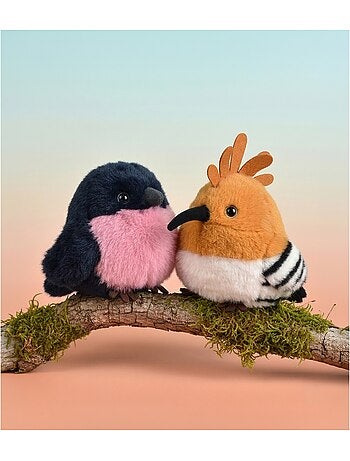 Peluche oiseau les cui-cui paradis 15 cm