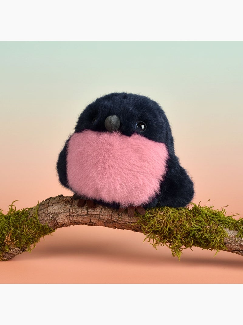 Peluche oiseau Les Cui-Cui Paradis 15 cm Rose - Kiabi