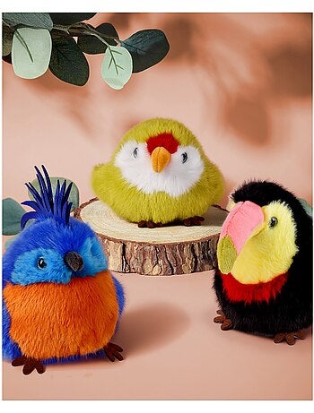Peluche oiseau les cui-cui paradis 15 cm