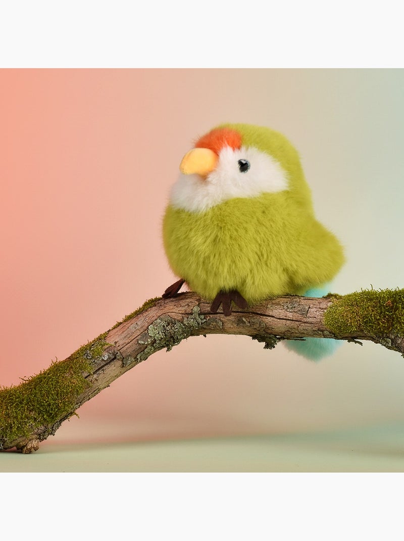 Peluche oiseau Les Cui-Cui Paradis 15 cm Vert - Kiabi