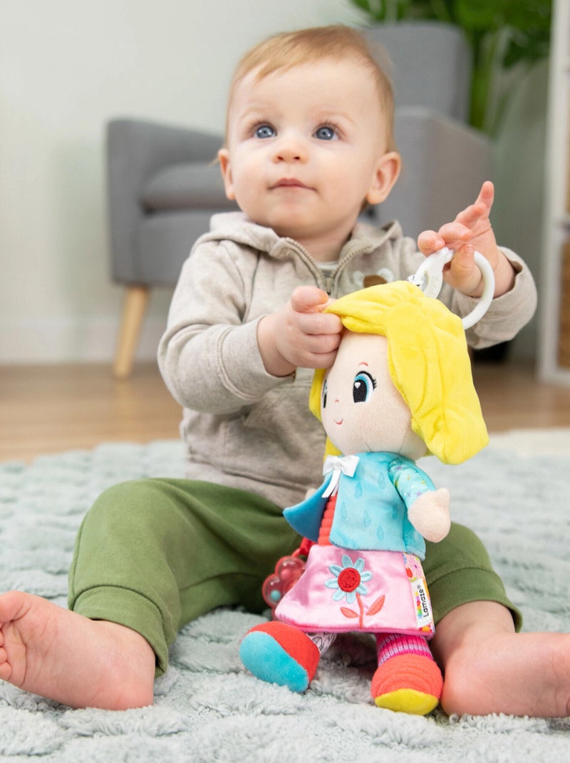 Peluche olivia mon amie à clip pour landau et poussette Multicolore - Kiabi