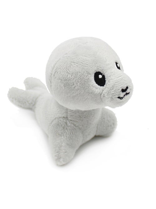 Peluche otarie maman et son bébé gris - Kiabi