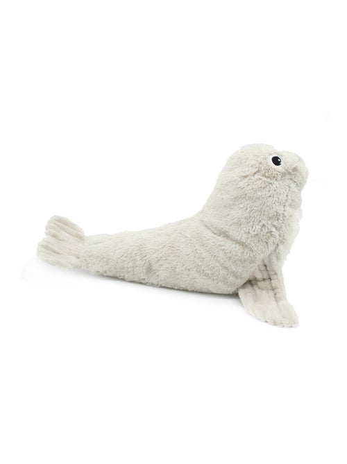 Peluche otarie maman et son bébé gris - Kiabi