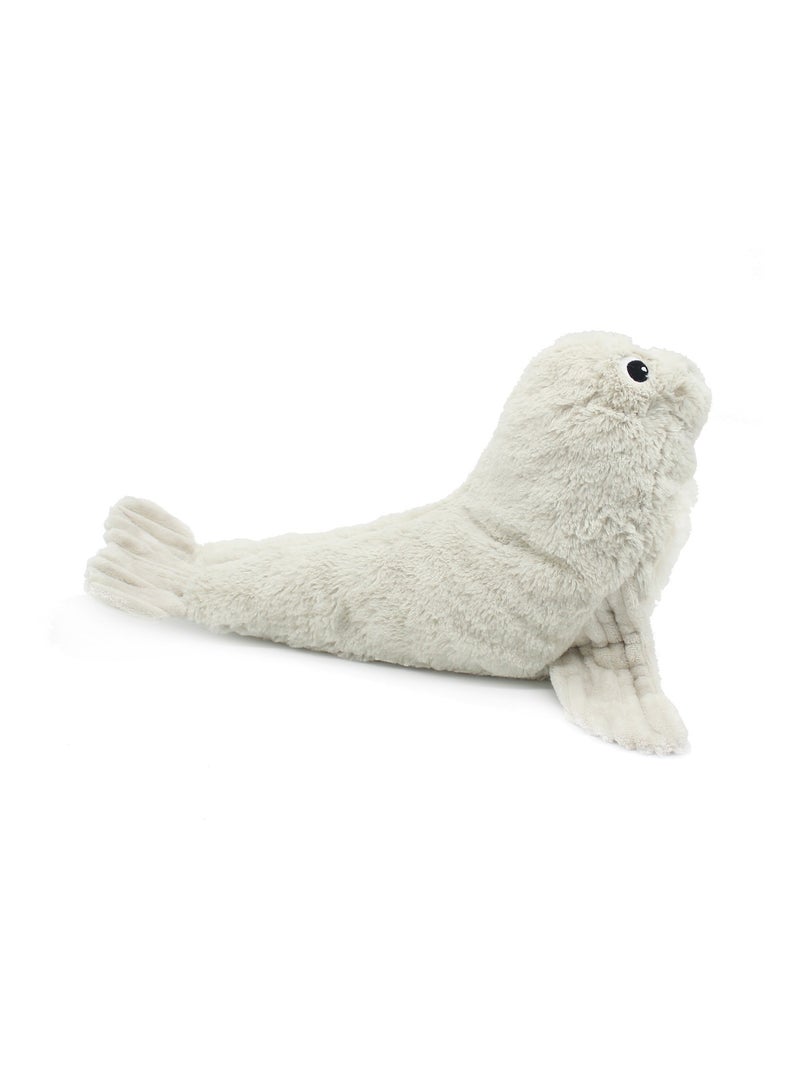 Peluche otarie maman et son bébé gris Gris - Kiabi