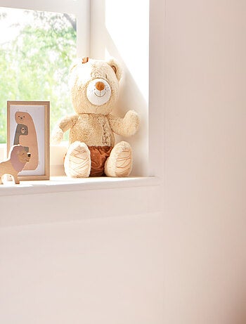 Peluche ours avec détails brodés - SAUTHON