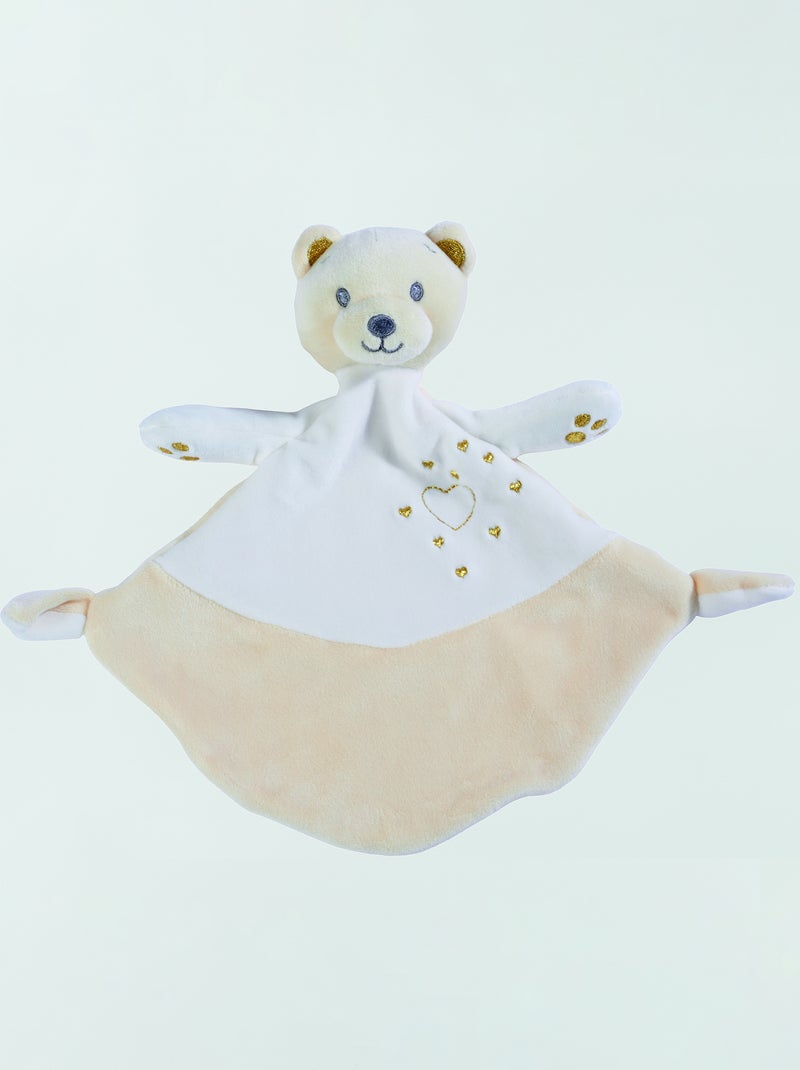 Peluche 'ours' Beige 'ours' - Kiabi