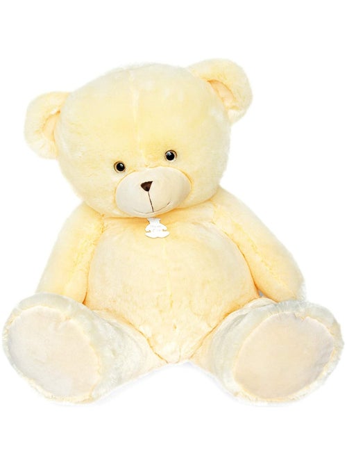 Peluche Ours Bellydou crème 110cm - Kiabi