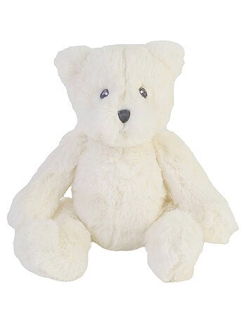Peluche ours blanc 26 cm