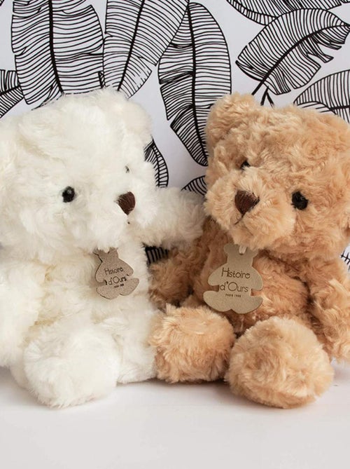 Peluche Ours Câlin Miel 21 cm - Kiabi