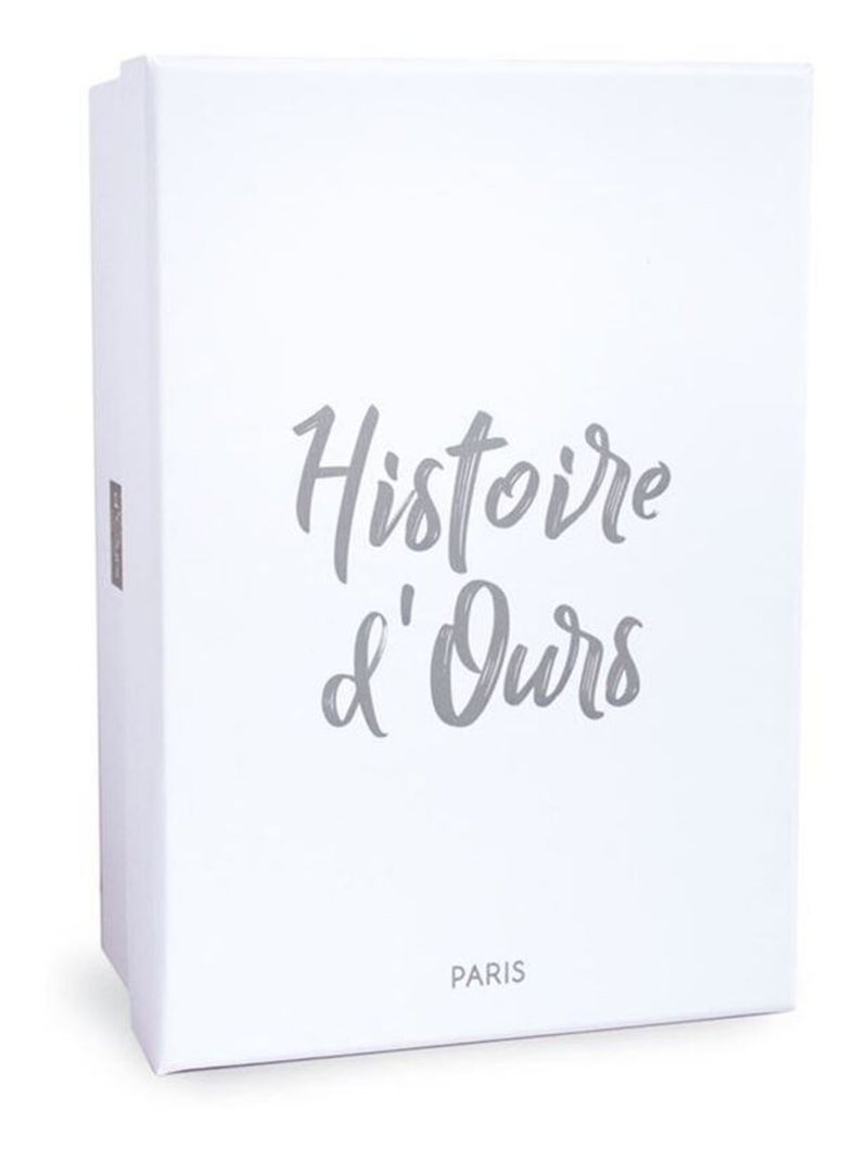 Peluche Ours Charms blanc 24 cm Blanc - Kiabi