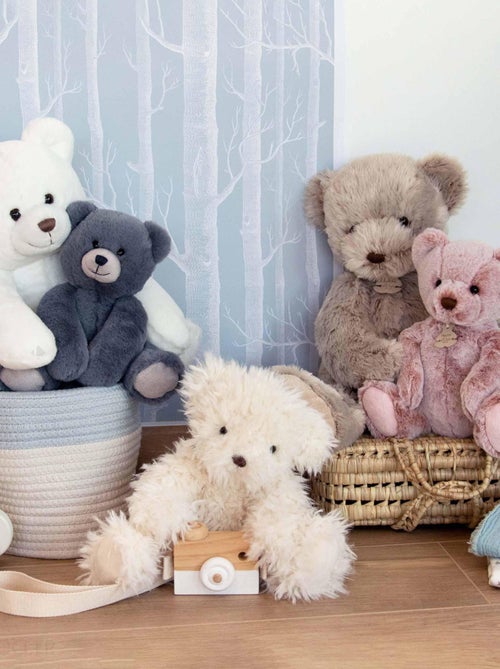 Peluche ours polyester collection OSCAR - Kiabi