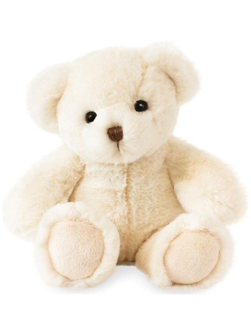 Peluche ours Titours champagne (27 cm) Ecru - Kiabi