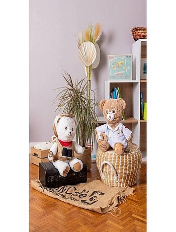 Peluche Ours Vétérinaire - Docteur Gaston