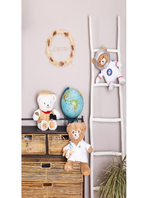 Peluche Ours Vétérinaire - Docteur Gaston - Kiabi
