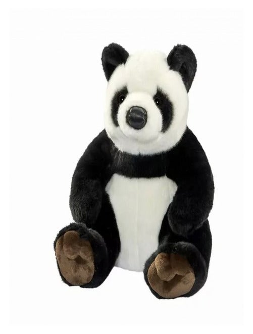 Peluche Panda Assis 37 Cm - Kiabi