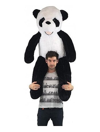 Peluche Panda Géant 130 cm - Doux et Moelleux - Câlins Réconfortants - Bananair