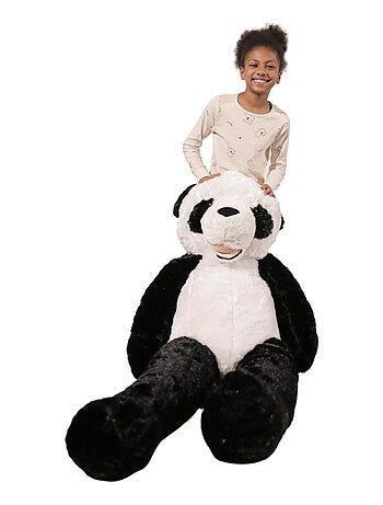Peluche Panda Géant 160 cm - Doux et Moelleux - Câlins Réconfortants - Bananair