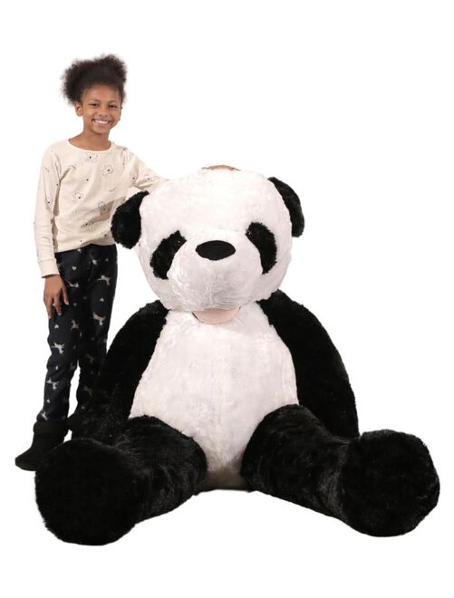 Peluche Panda Géant 200 cm - Doux et Moelleux - Câlins Réconfortants - Bananair - Kiabi