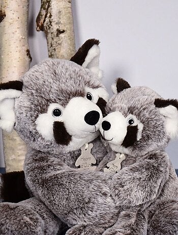 Peluche Panda marron Sweety Mousse 25 cm