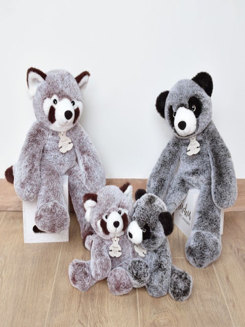 Peluche Panda marron Sweety Mousse 25 cm - Kiabi
