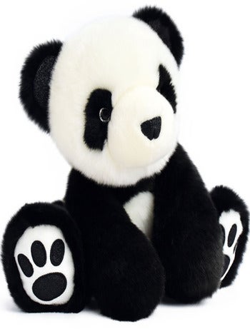Histoire d'ours - So Chic - Peluche panda Noir 25 cm