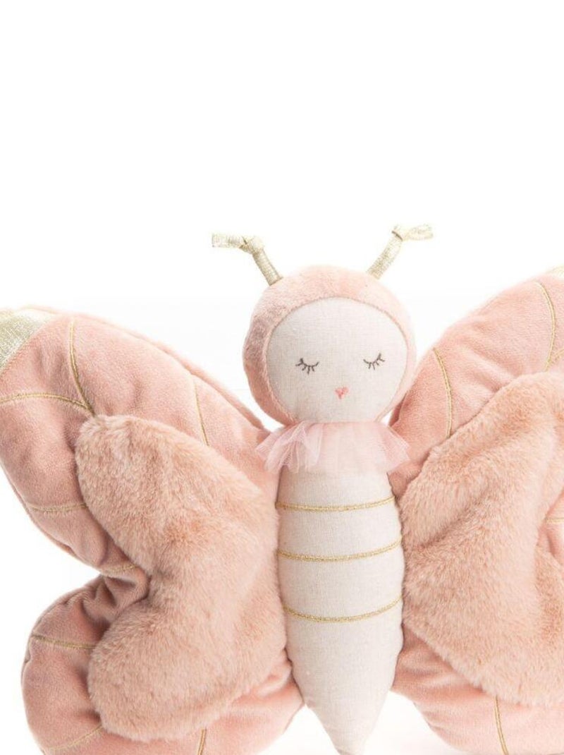 Peluche papillon Marion (39 cm) Rose - Kiabi