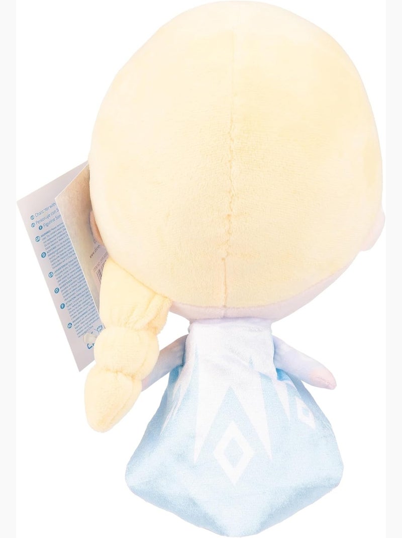 Peluche parlante Elsa 25 cm La Reine des Neiges Bleu - Kiabi