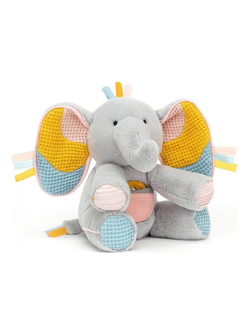 Peluche Peek-a-Boo Elly Activity Toy - l : 12 cm x H: 16 cm Multicolore - Kiabi