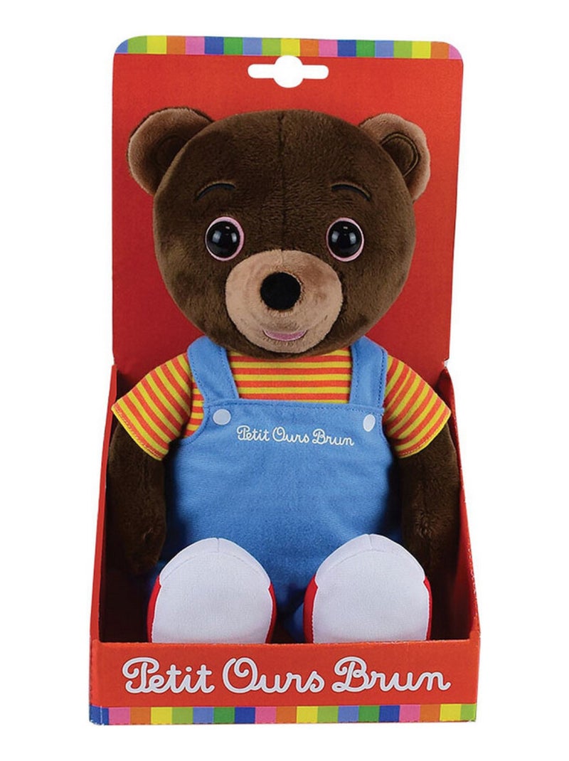 Peluche Petit Ours Brun 32 cm Multicolore - Kiabi
