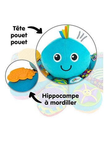 Peluche pieuvre multi-activités