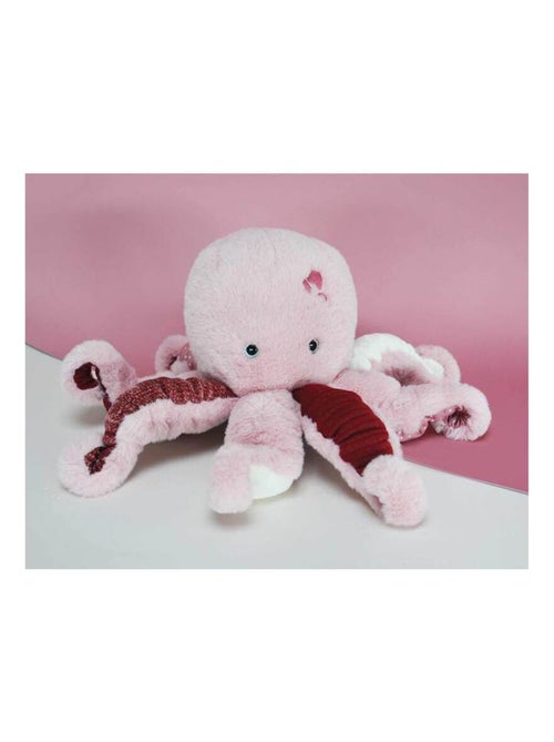 Peluche Pieuvre rose - Kiabi