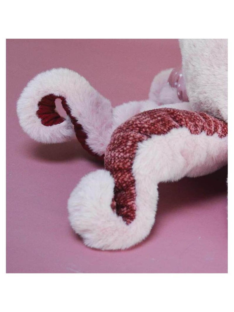 Peluche Pieuvre rose Rose - Kiabi