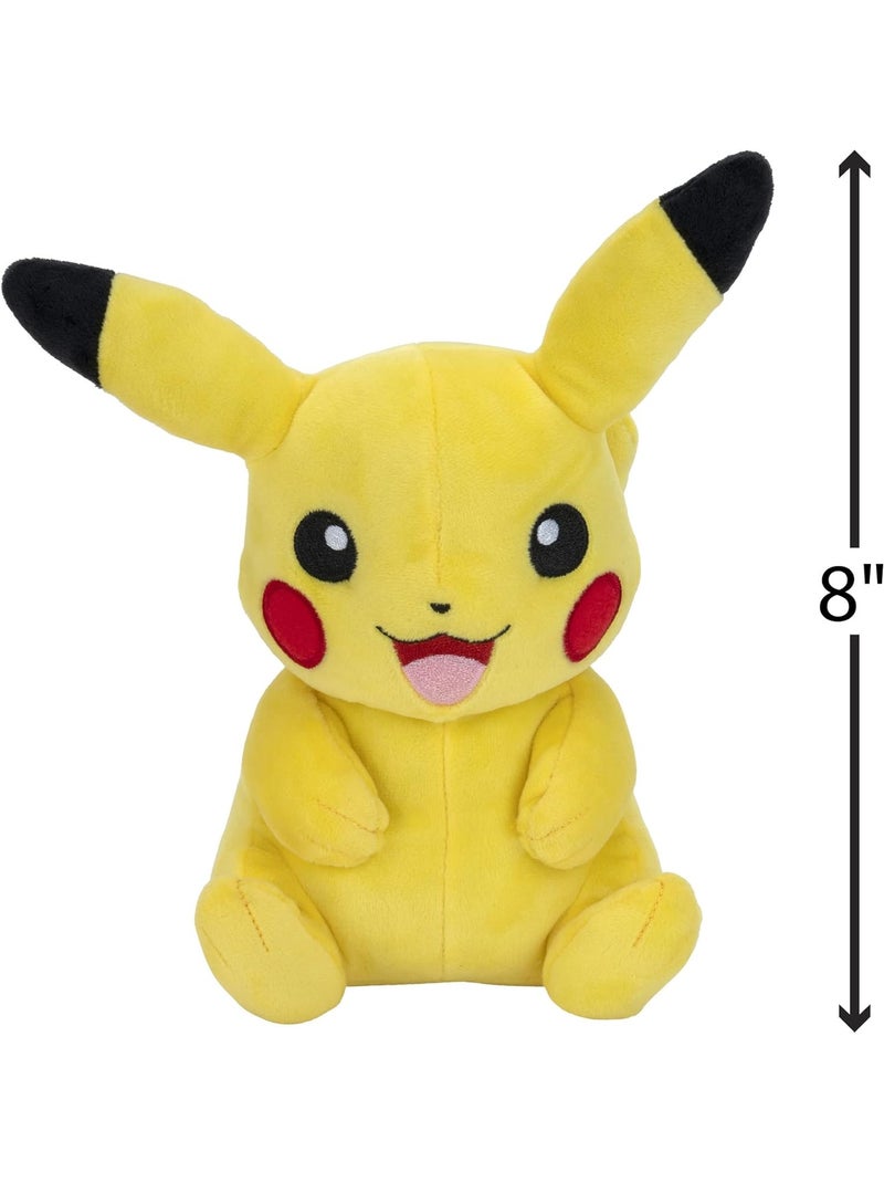 Peluche Pikachu 20 cm Pokémon Jaune - Kiabi