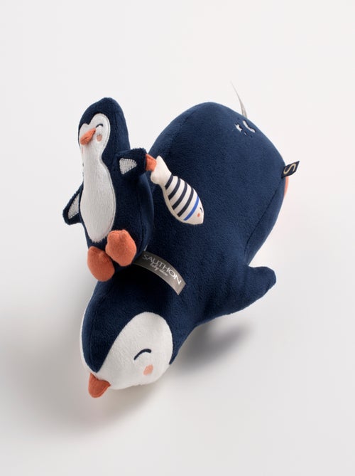 Peluche pingouin marine - SAUTHON - Kiabi