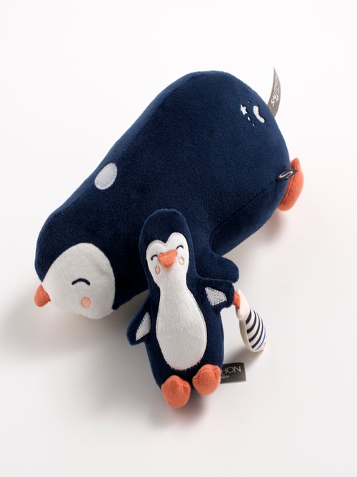 Peluche pingouin marine - SAUTHON - Kiabi