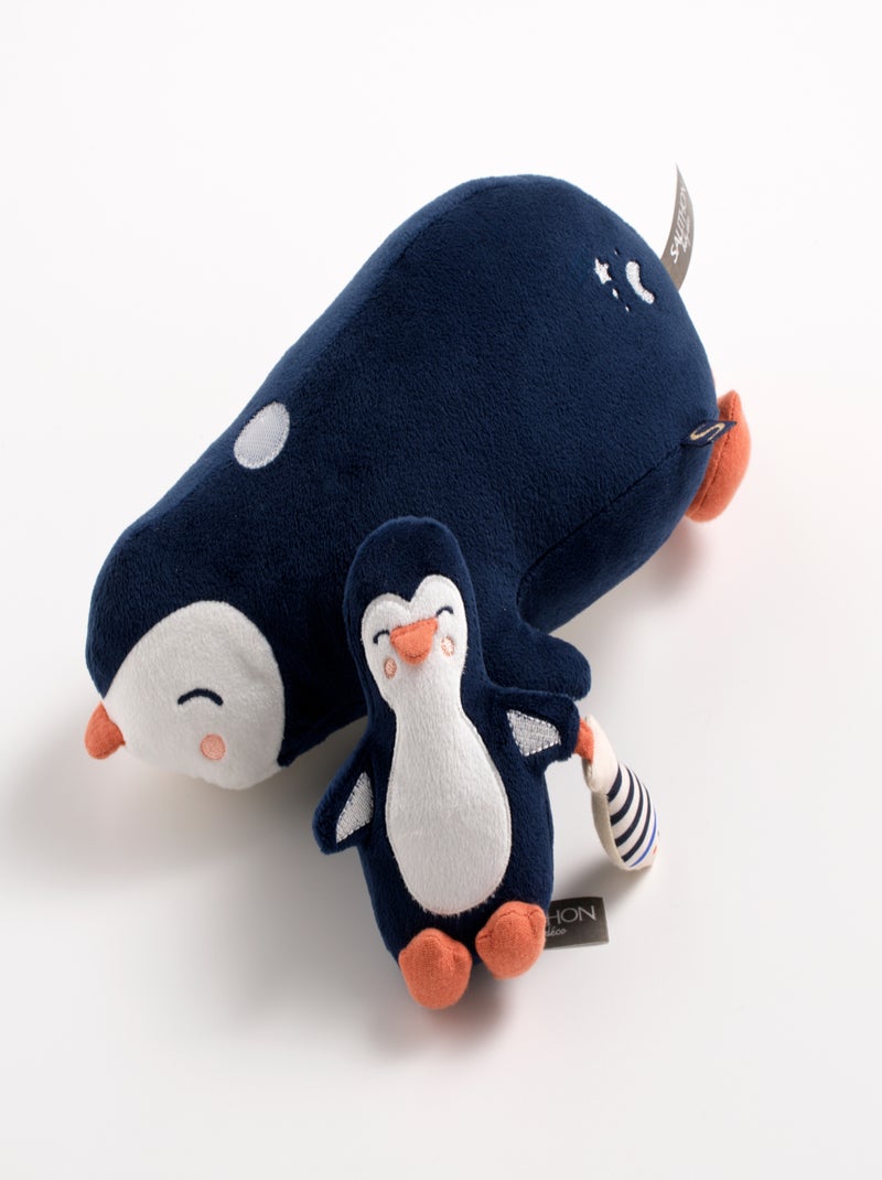 Peluche pingouin marine - SAUTHON Bleu - Kiabi