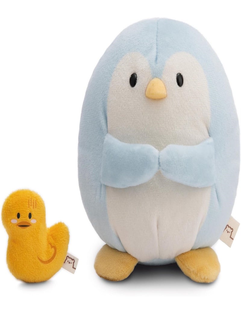 Peluche Pingouin Waddle 16 cm Bleu - Kiabi