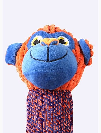 Peluche poignée corde forme tête animal - AFIBEL