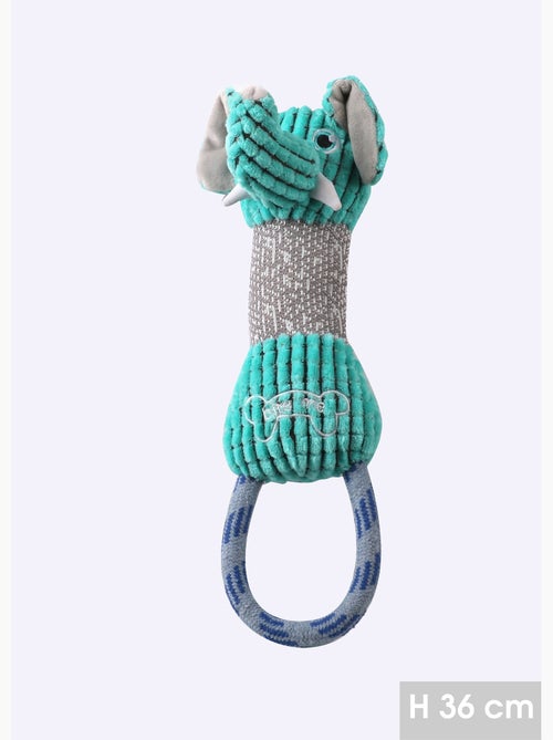 Peluche poignée corde forme tête animal - AFIBEL - Kiabi