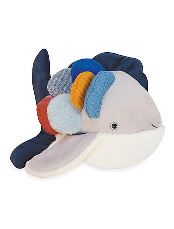 Peluche Poisson arc-en-ciel