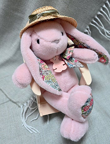 Peluche polyester collection COPAINS CALINS Lapin