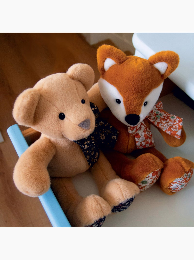 Peluche polyester collection COPAINS CALINS Ours Marron - Kiabi