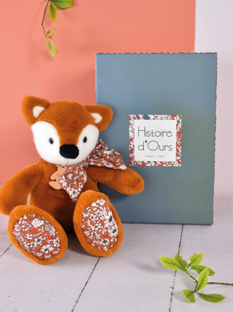 Peluche polyester collection COPAINS CALINS Renard Multicolore - Kiabi