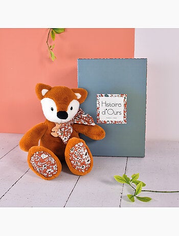 Peluche polyester collection COPAINS CALINS Renard