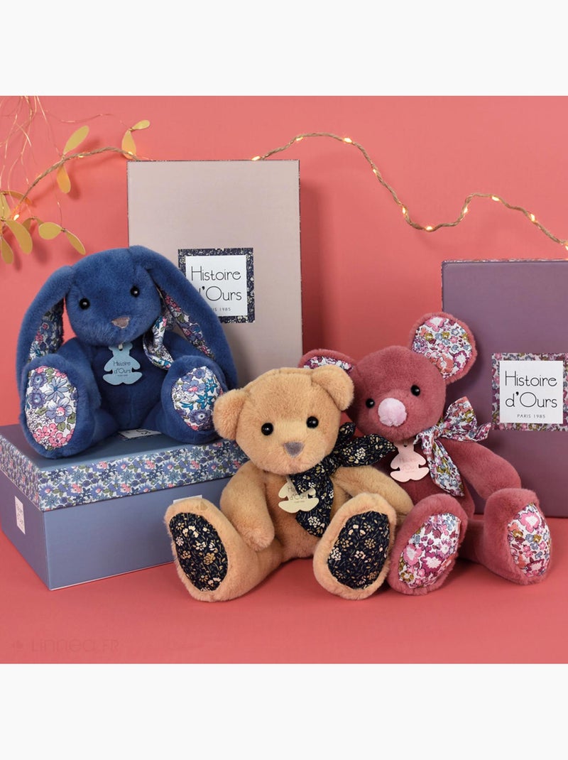 Peluche polyester collection COPAINS CALINS Souris Rouge - Kiabi