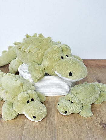 Peluche polyester collection DANS LA FORET TROPICALE Crocodile